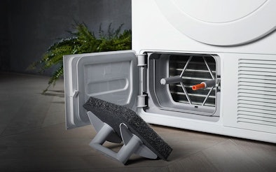Miele EcoDry technologie met onderhoudsvrije warmtewisselaar voor blijvende energie-efficiëntie