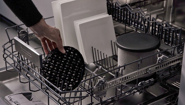 De X Pure kookplaatonderdelen van BORA zijn eenvoudige te reiniging.