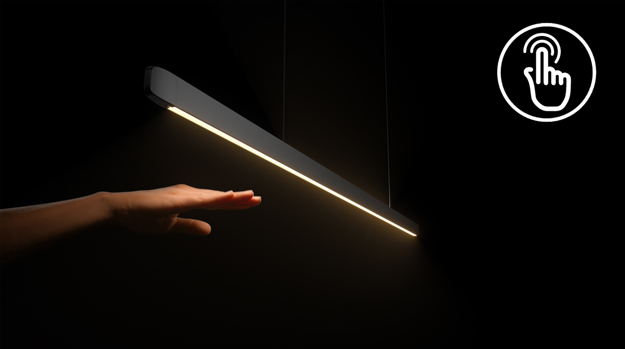 Eenvoudige licht bediening met handgebaren