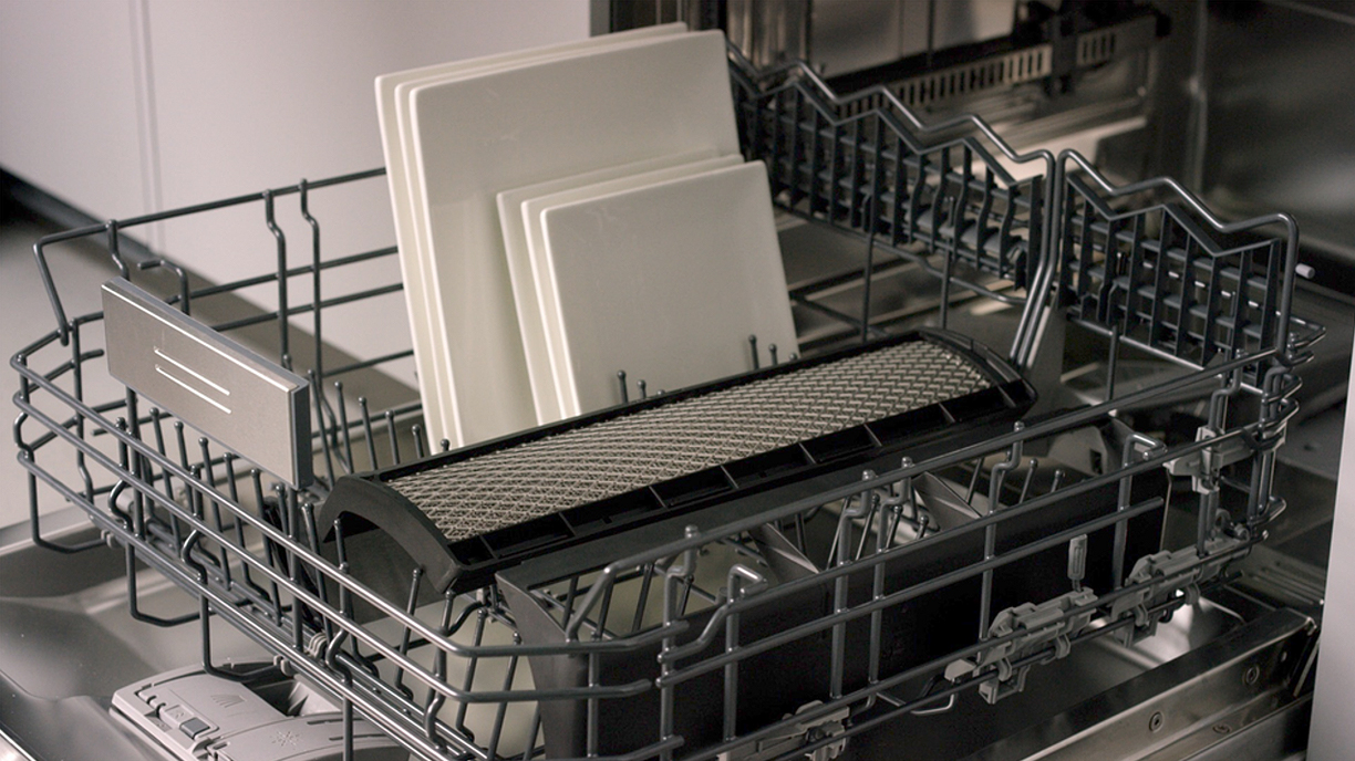 Eenvoudige reiniging van onderdelen.