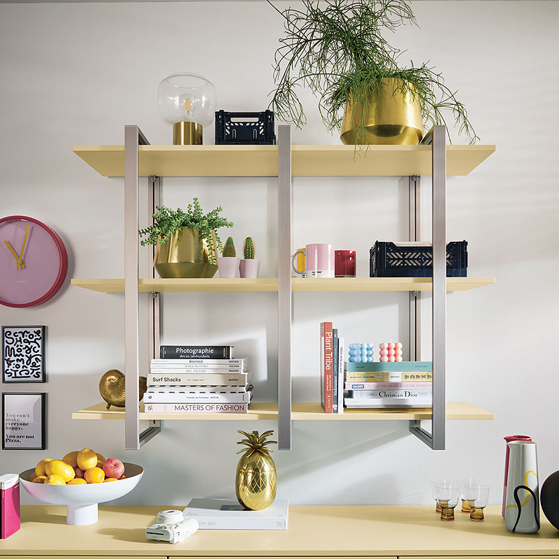 Eigentijdse wandplanken