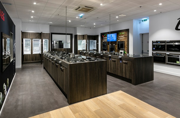 Elektronische prijs labels voor de laagste prijs van keukenapparatuur