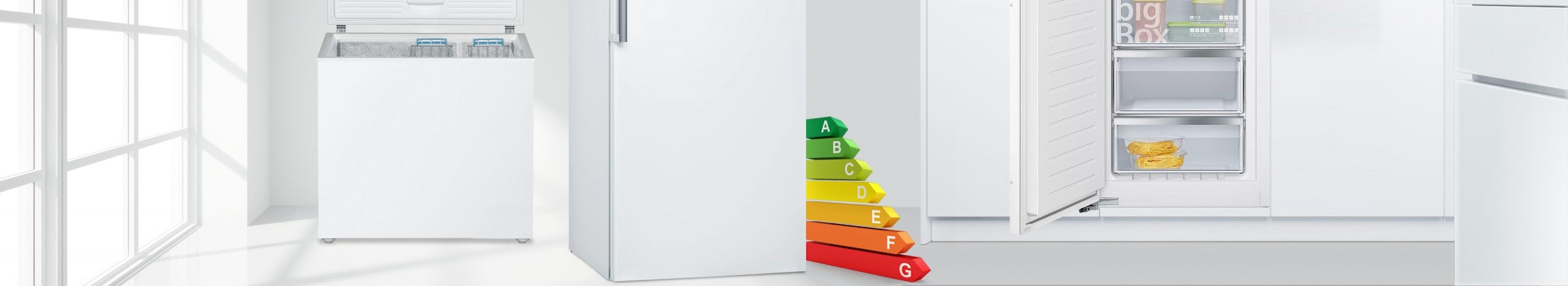 Energielabel vriezers