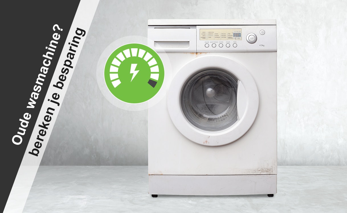 Is jouw wasmachine ouder dan 10 jaar? Kijk dan eens of je deze niet beter kunt vervangen.