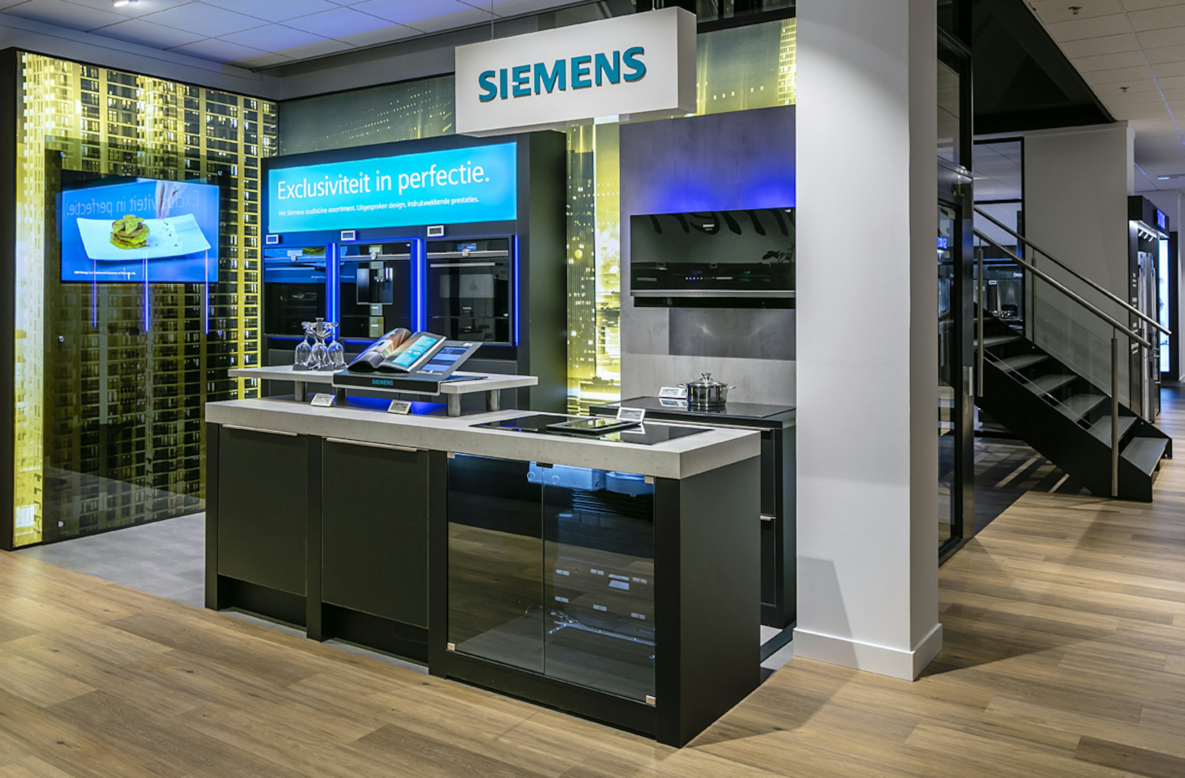 Exclusieve keukenapparatuur van Siemens studioLine
