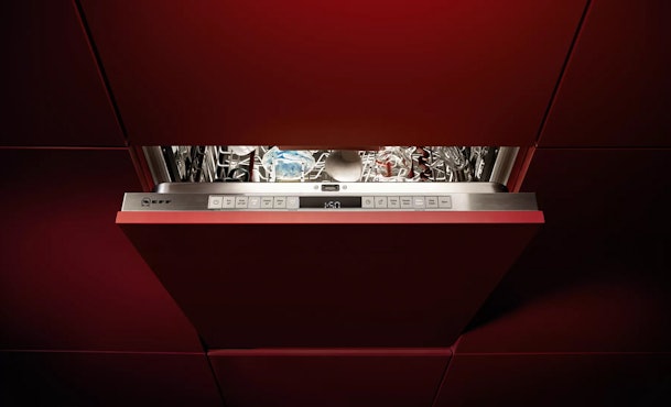 Extra hoge vaatwassers van Neff zijn 86,5 cm hoog.