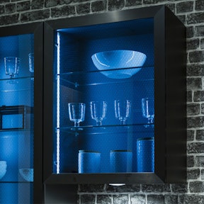 Glaskast met Factory Glass