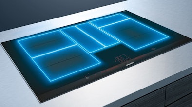 Flexibele inductie kookplaten van Siemens voor flexibel koken.