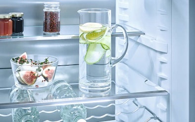 Miele koelkast met FlexiBoard glazen planken voor flexibele en georganiseerde indeling