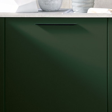 Fluweelmat lakfront bosgroen