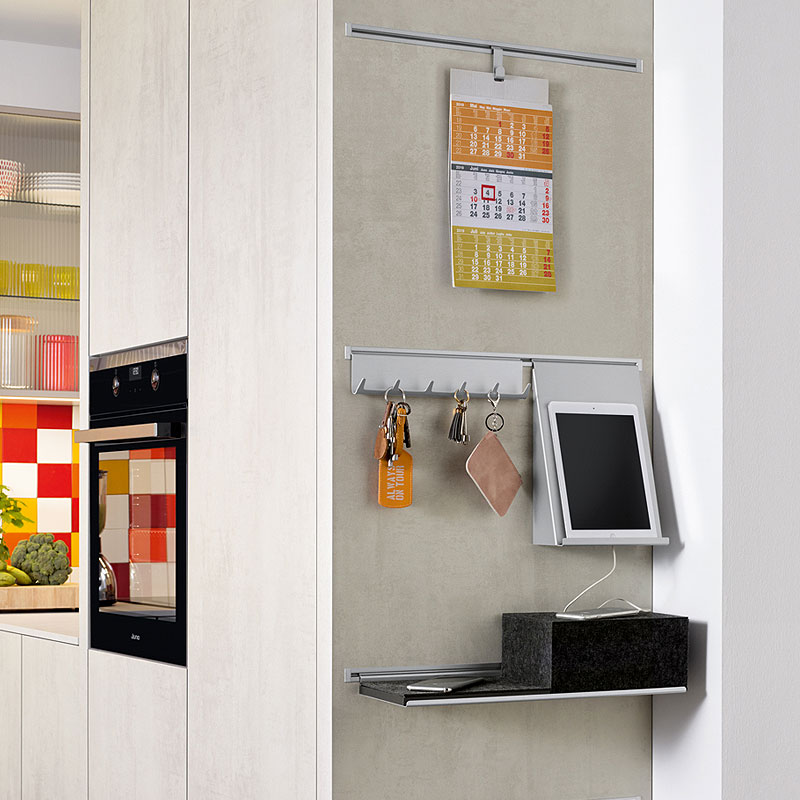 Slimme wandoplossing met opberggemak