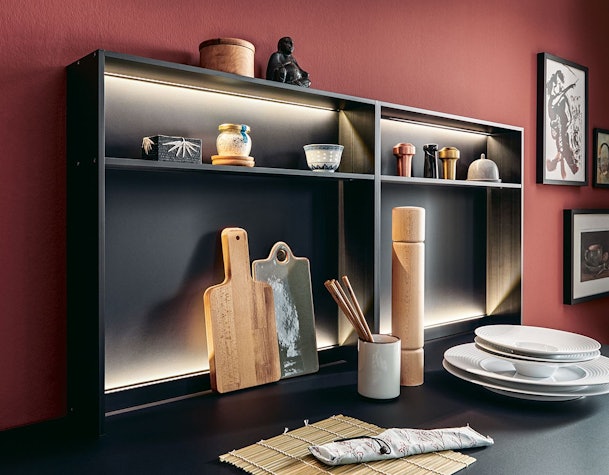 Verlichting met met lineaire led-lichtstrips
