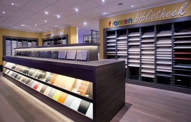 Fronten en werkbladen bibliotheek