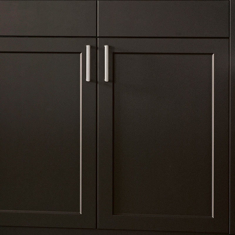 Fronten Lavazwart satijnlak