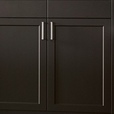 Fronten Lavazwart satijnlak