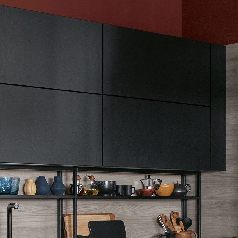 Fronten Onyx zwart effect