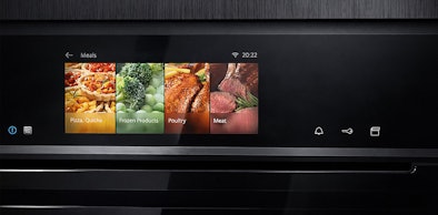Magnetron display met automatische receptprogrammas voor pizza quiche gevogelte en vlees met slimme functies