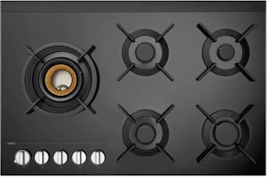 Een gas-op-glas kookplaat van ATAG