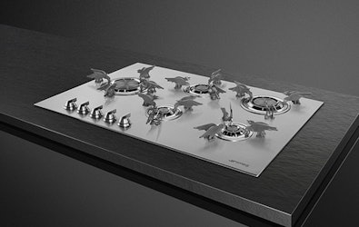 Gaskookplaat uit de Dolce Stil Novo lijn