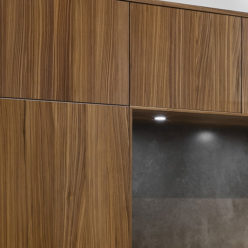 Notenhouten fineer fronten