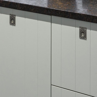 Gefineerde fronten met een lamel verdeling