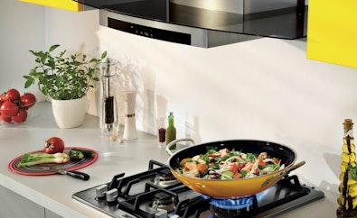 Let op het geluidsniveau van de afzuigkap.