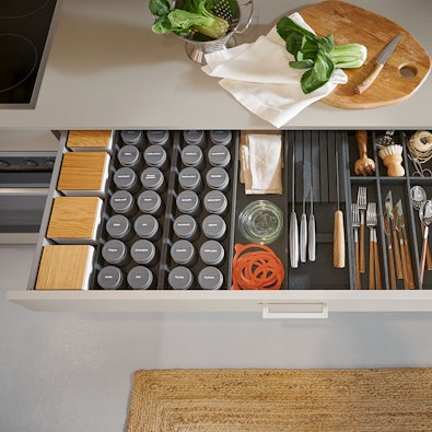 Georganiseerde lade inrichting