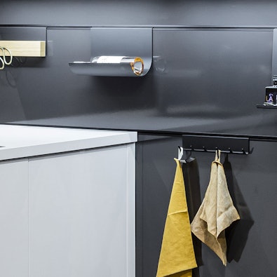 Georganiseerde systeemwand