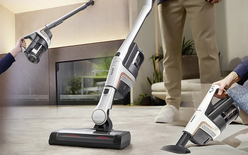 Het gepatenteerd 3-in-1 design van de Miele Triflex HX2.