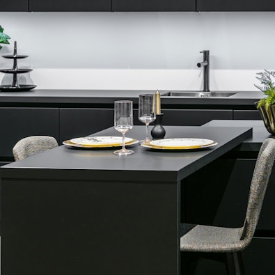 Gezellige eettafel
