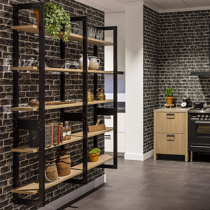 Gietijzeren schappendragers