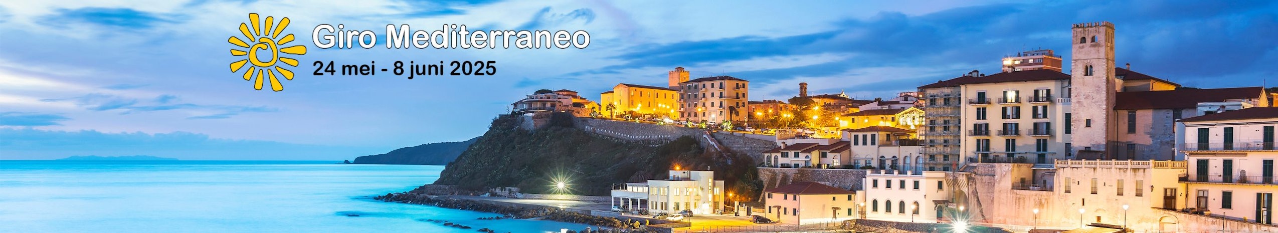 Giro mediterraneo 2025 - Steun ons goede doel