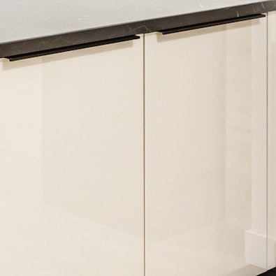 Glazen hoogglans fronten