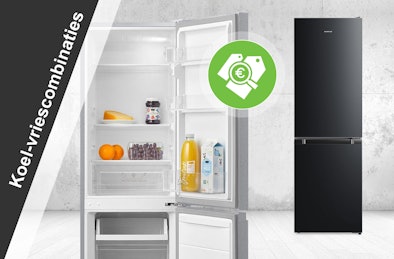 Bekijk de goedkoopste koel-vriescombinaties.