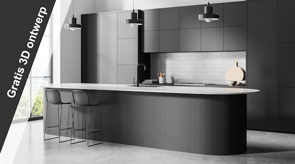 Maak een afspraak voor een vrijblijvend adviesgesprek en een gratis 3D keukenontwerp.
