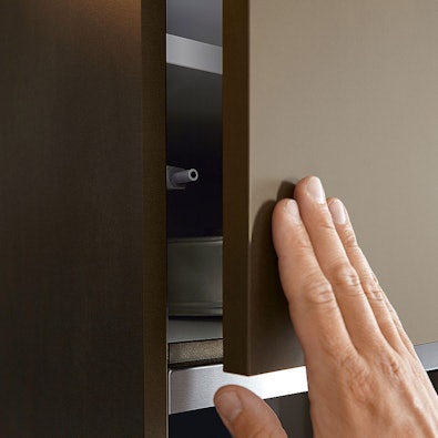 Greeploos tip-on systeem