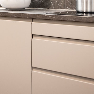 Greeploze beige fronten