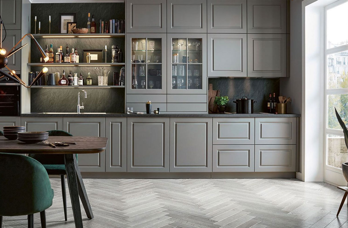 Greeploze klassieke keuken