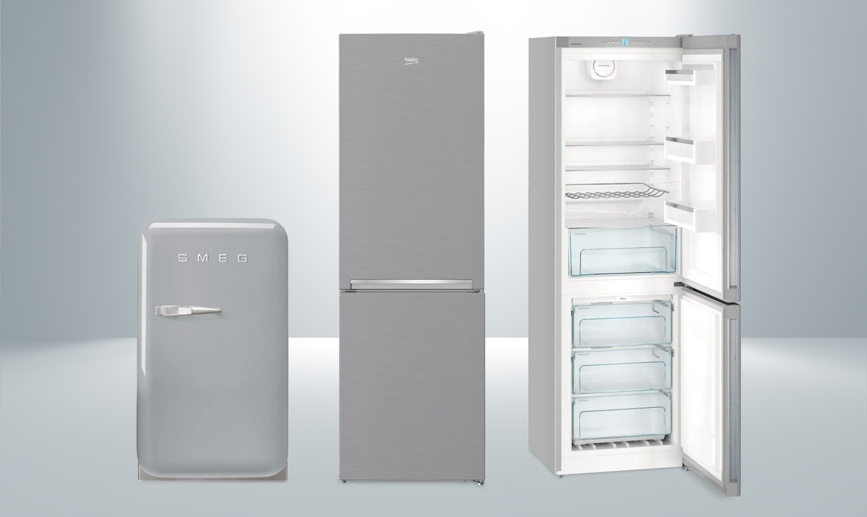 Grijze koelkasten - Modellen in de kleur grijs