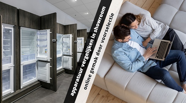 Bekijk de apparatuur voor je nieuwe keuken in onze showroom of online!