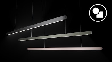 De BORA verlichting is verkrijgbaar in drie verschillende kleuren.