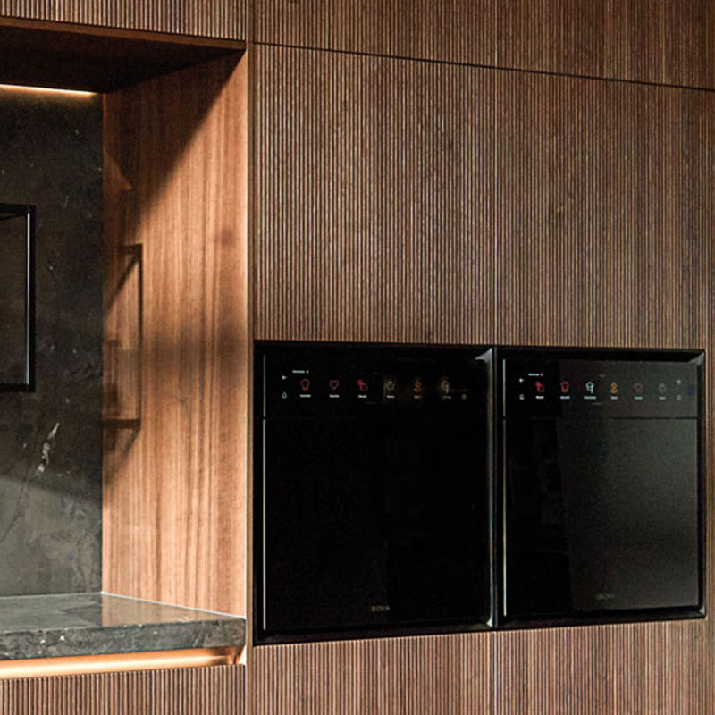 Hoge keukenkasten inbouwapparatuur