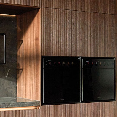 Hoge keukenkasten inbouwapparatuur