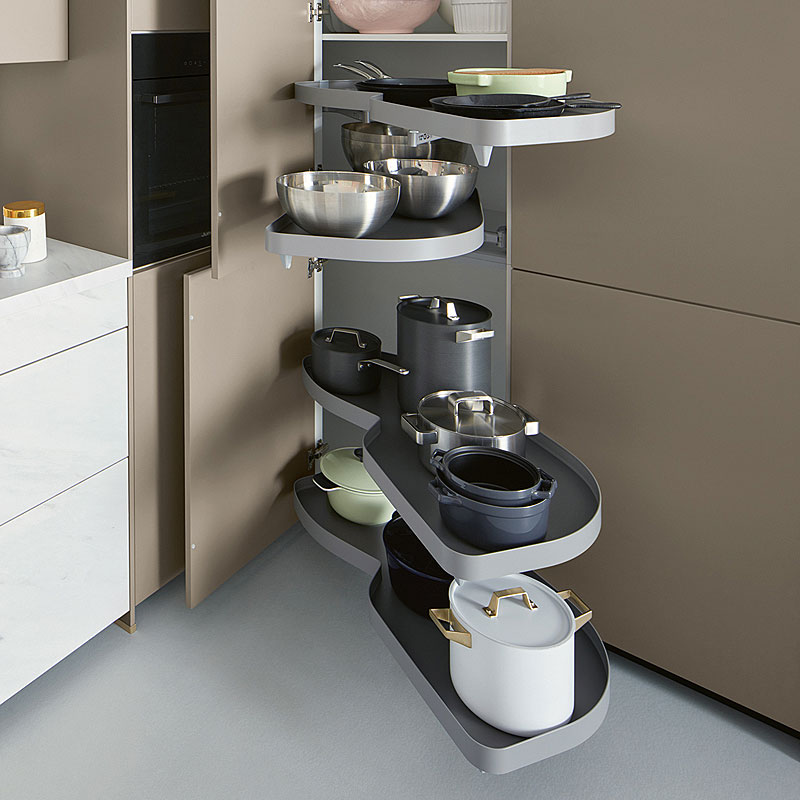 Hoge Lemans hoekcarrousel