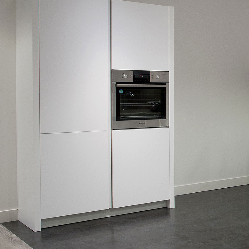 Hoge wandkast inbouwapparatuur