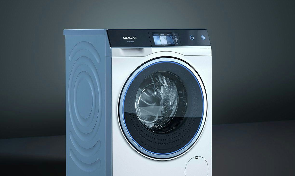 Home Connect wasmachine van Siemens