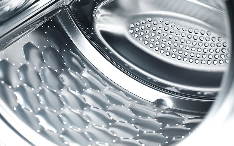 Miele wasmachinetrommel met unieke Honeycomb honingraatstructuur voor extra bescherming van delicate stoffen