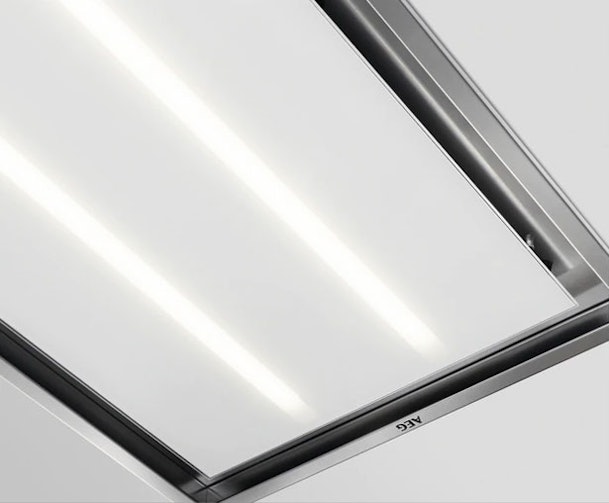 Plafondunit afzuigkap uit de Horizon Range van AEG