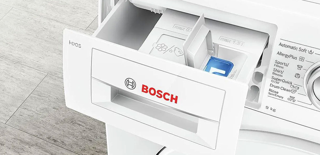 Automatische wasmiddeldosering met Bosch i DOS systeem