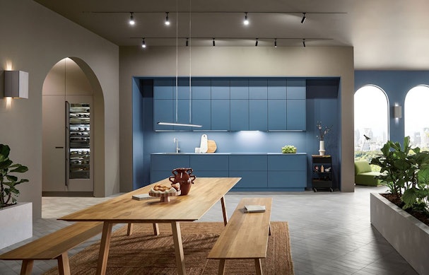 In nis geplaatste woonkeuken